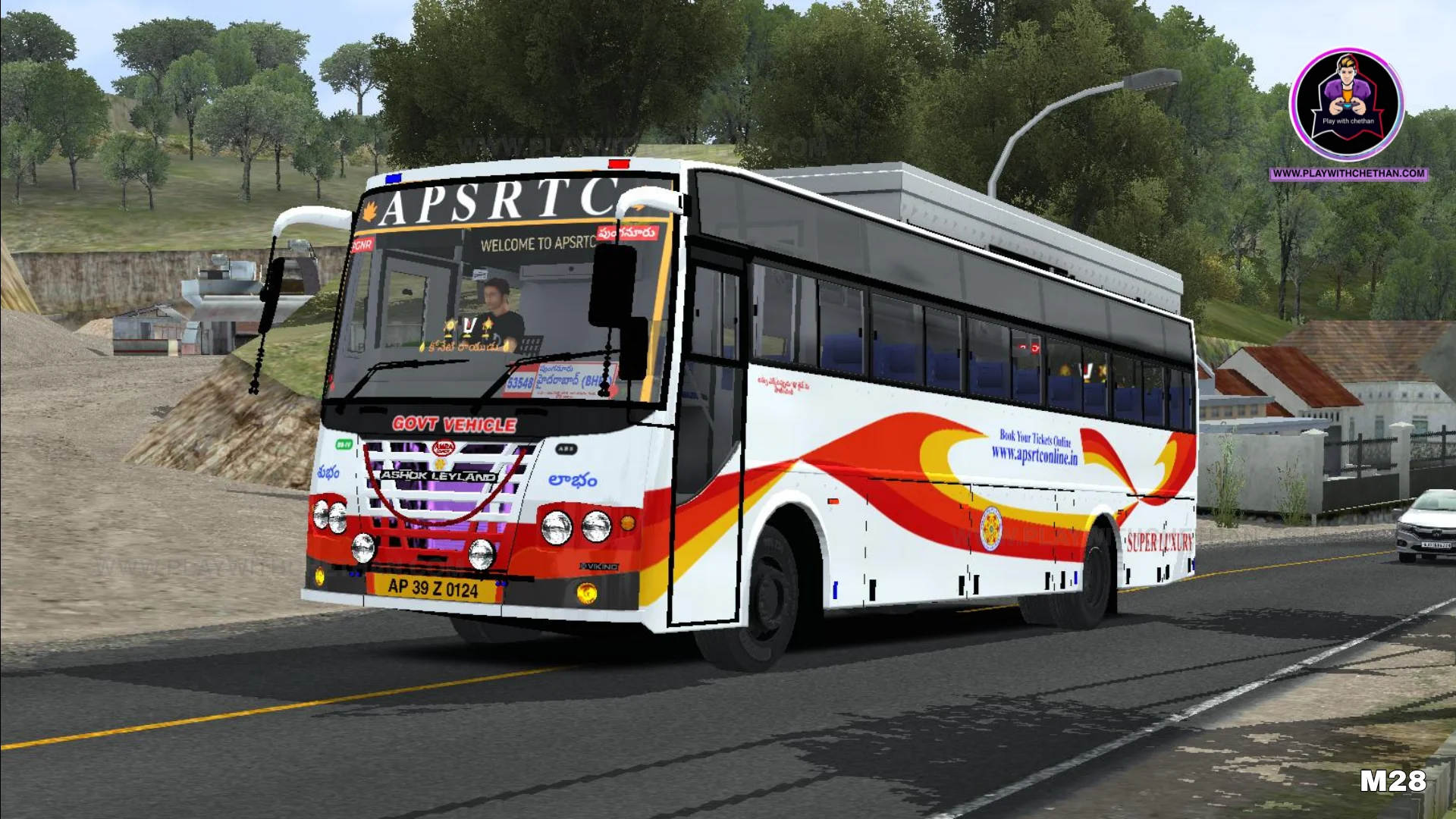 apsrtc super luxury amba coach bs4 modified bus mods for bussid & bussin - Gallery 2
