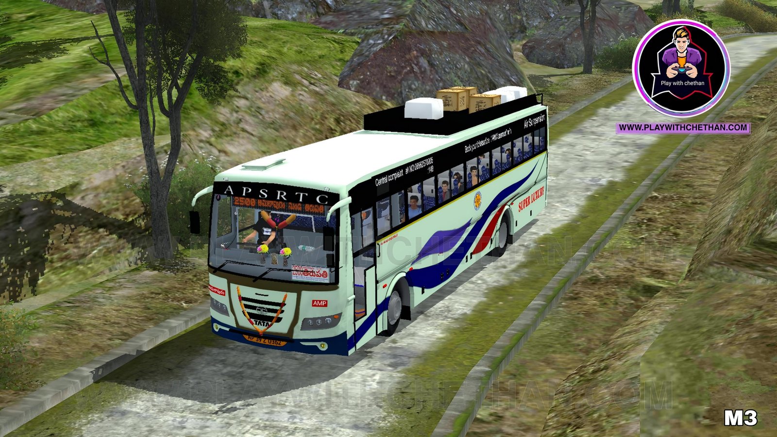 APSRTC SUPER LUXURY tata bs6 for bus simulator Indonesia (BUSSID) - Gallery 2