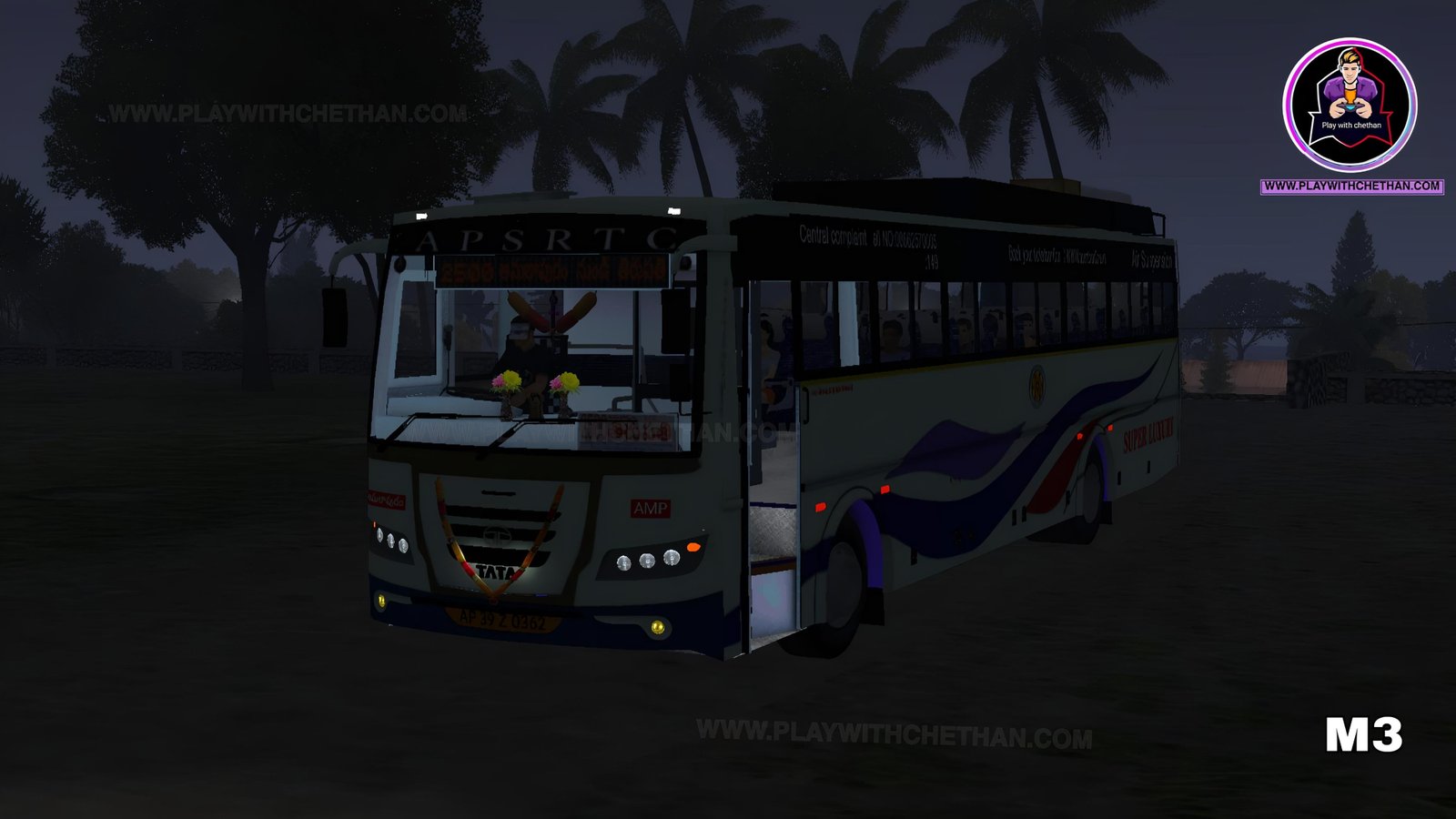 APSRTC SUPER LUXURY tata bs6 for bus simulator Indonesia (BUSSID) - Gallery 5