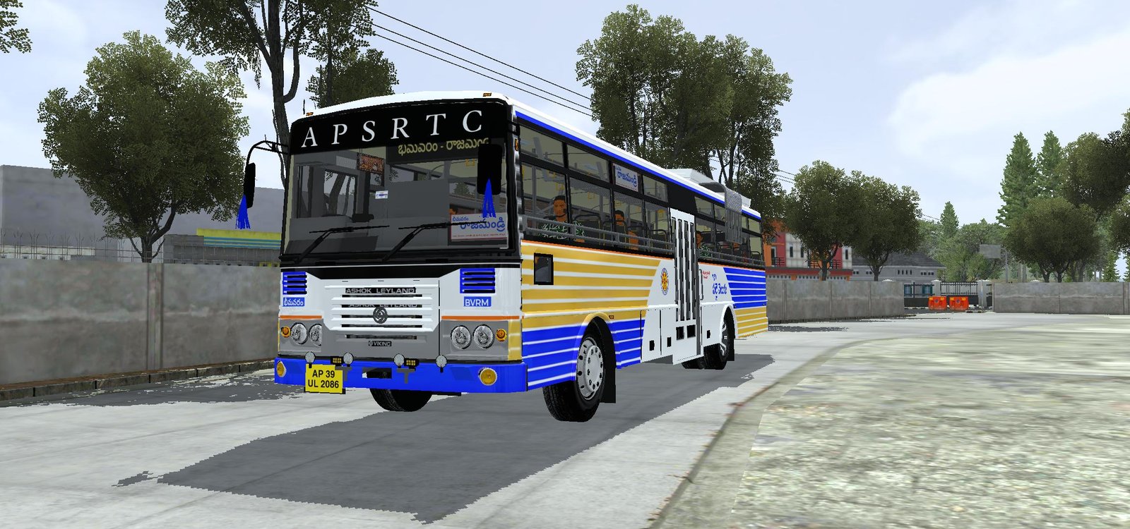 apsrtc ultra pallevelugu bs6 bus mod