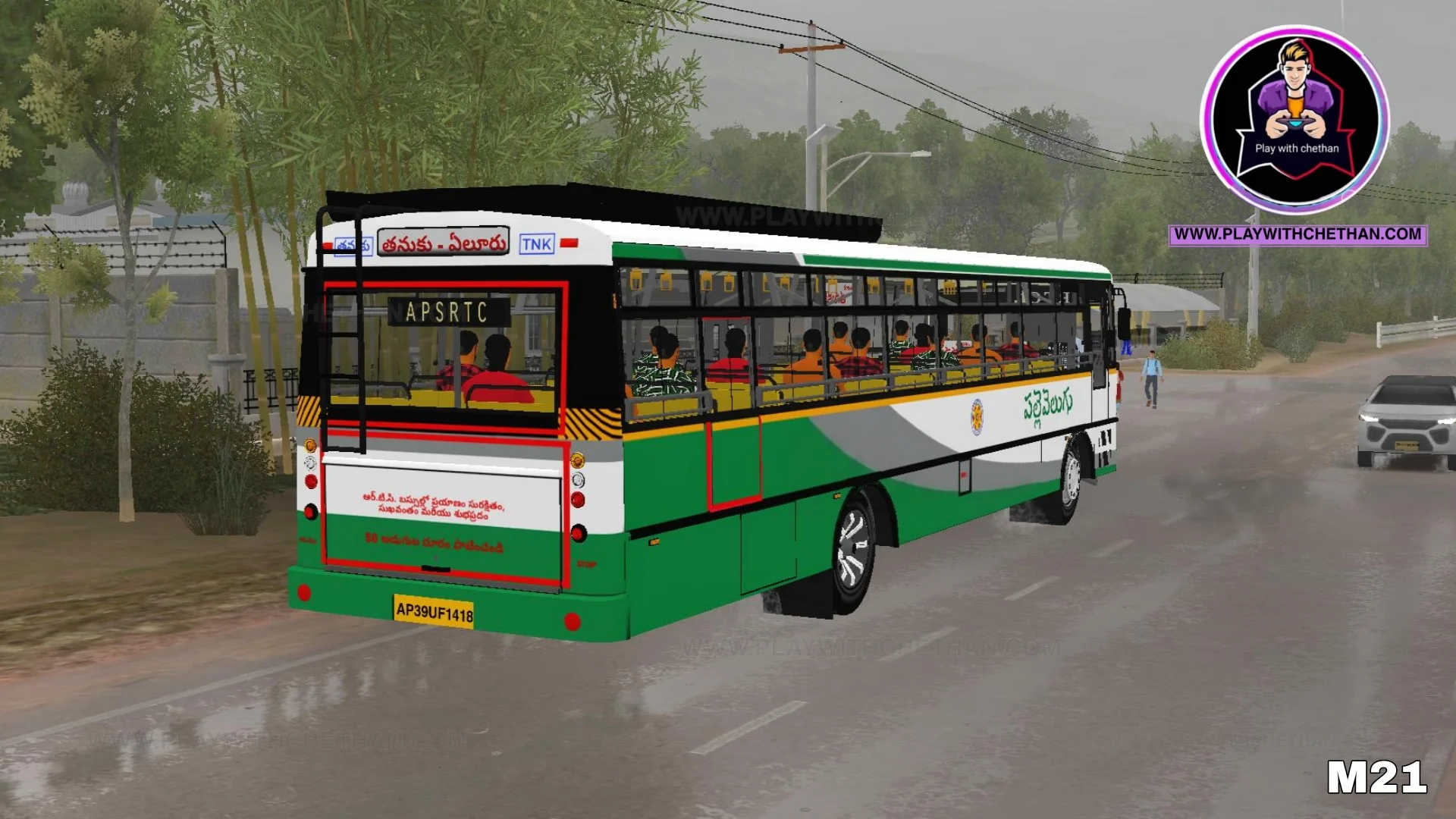 apsrtc pallevelugu ashok leyland bs6 bus mod for bussid & bussin - Gallery 2
