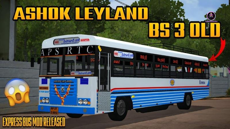 ASHOK LEYLAND APSRTC BS 3 OLD EXPRESS BUS MOD