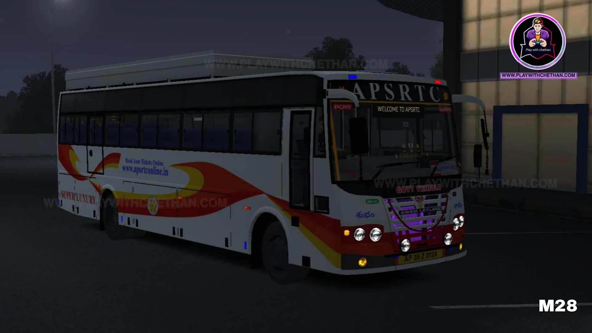 apsrtc super luxury amba coach bs4 modified bus mods for bussid & bussin - Gallery 16
