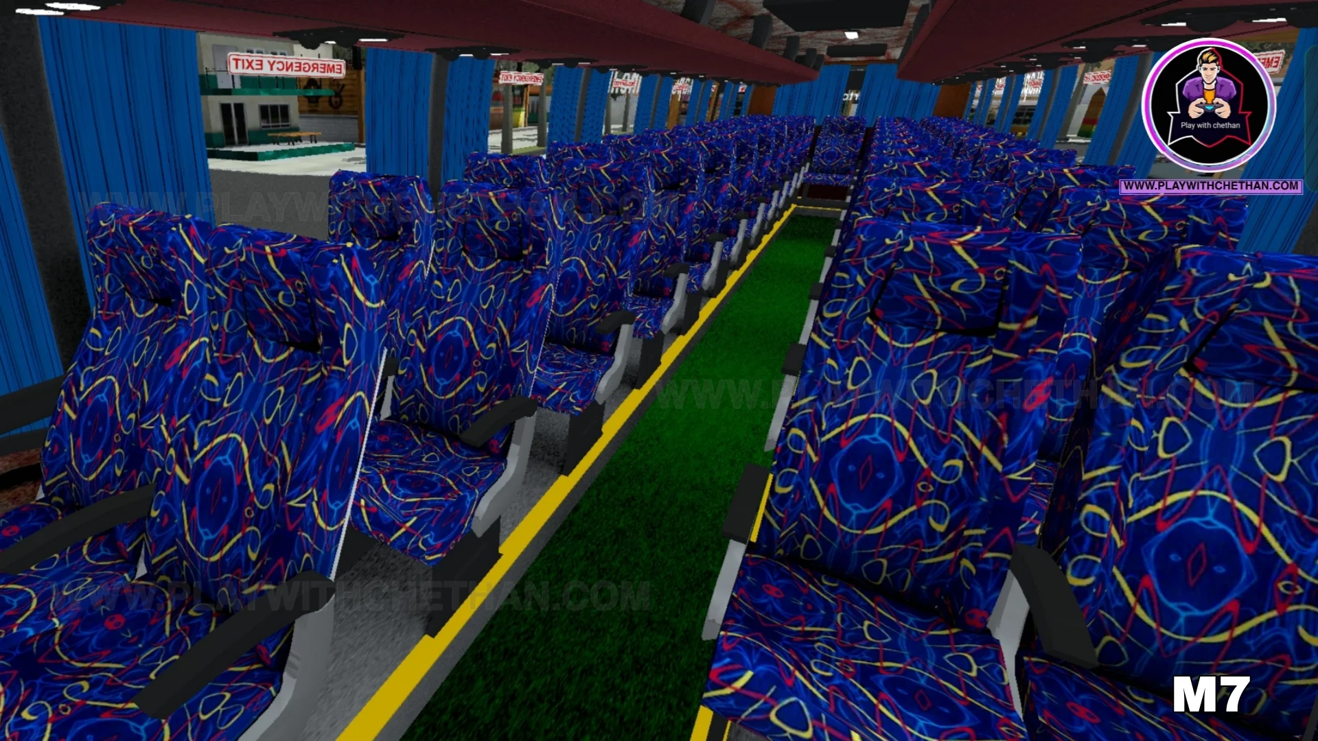 APSRTC INDRA CAPPELLA Ashok leyland seater A/C bs6 bus mod for bussid and bussin - Gallery 6