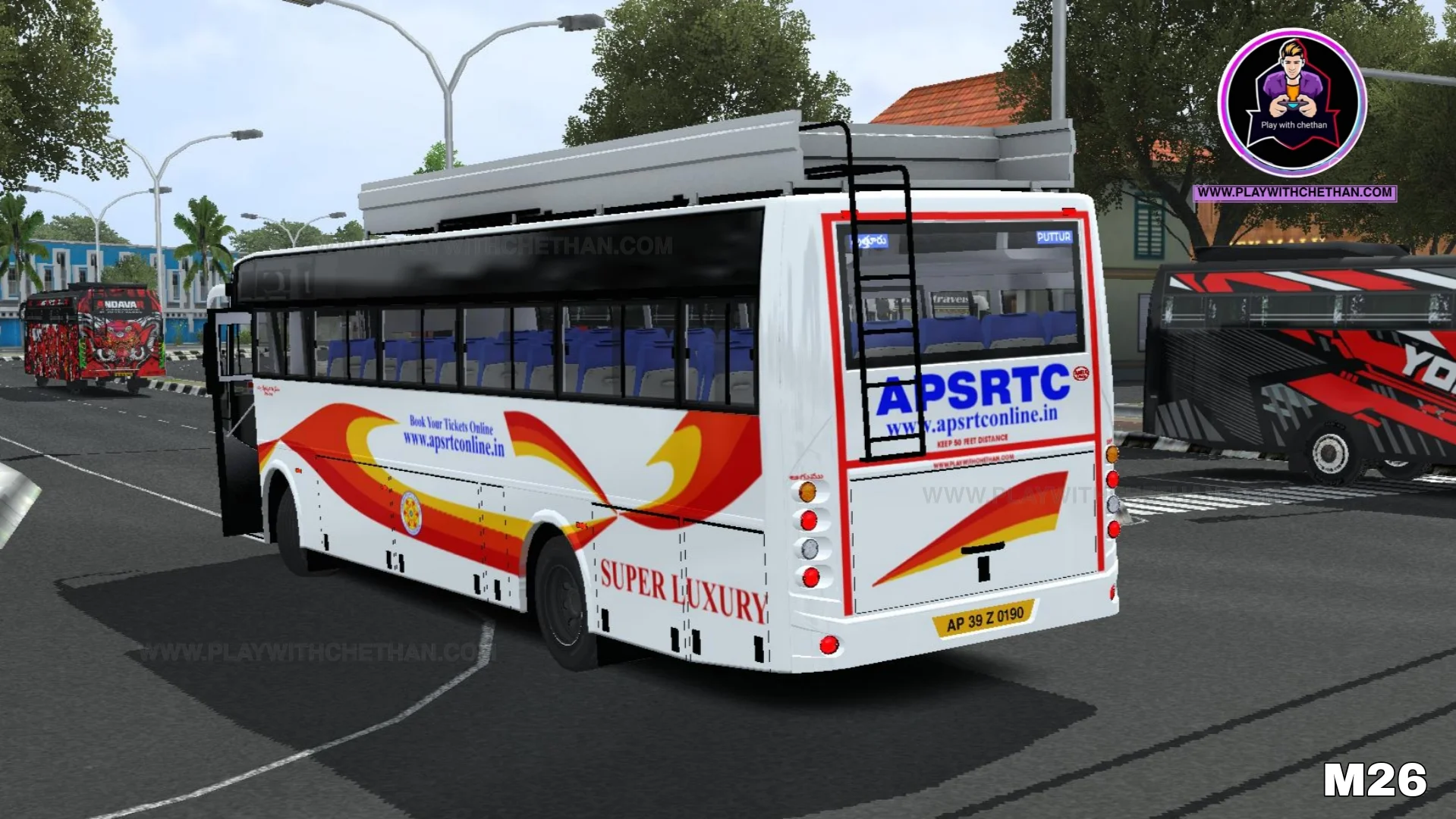 apsrtc super luxury amba coach ashok leyland bs4 & tata bs4 normal bus mods for bussid & bussin - Gallery 5