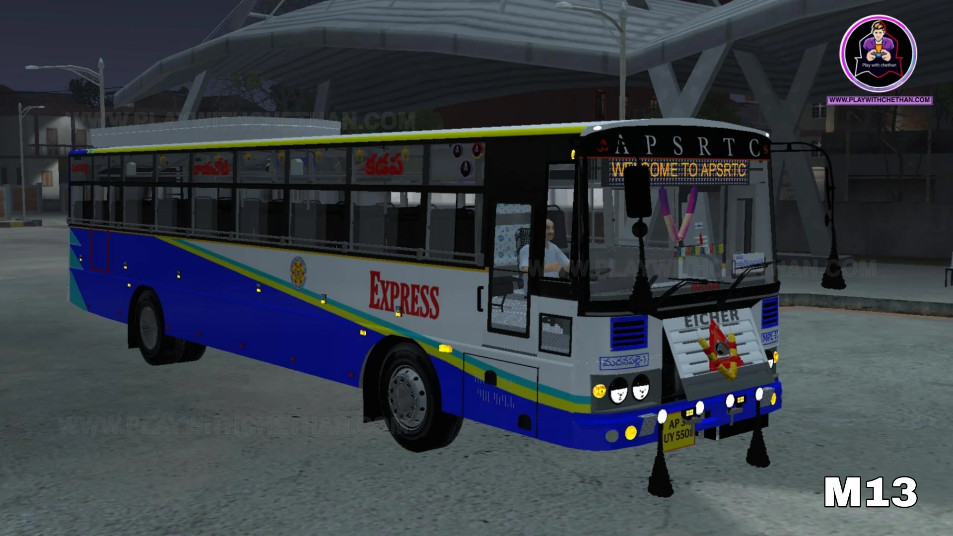 APSRTC EXPRESS EICHER BS6 MODIFIED BUS MOD FOR BUSSID & BUSSIN - Gallery 6