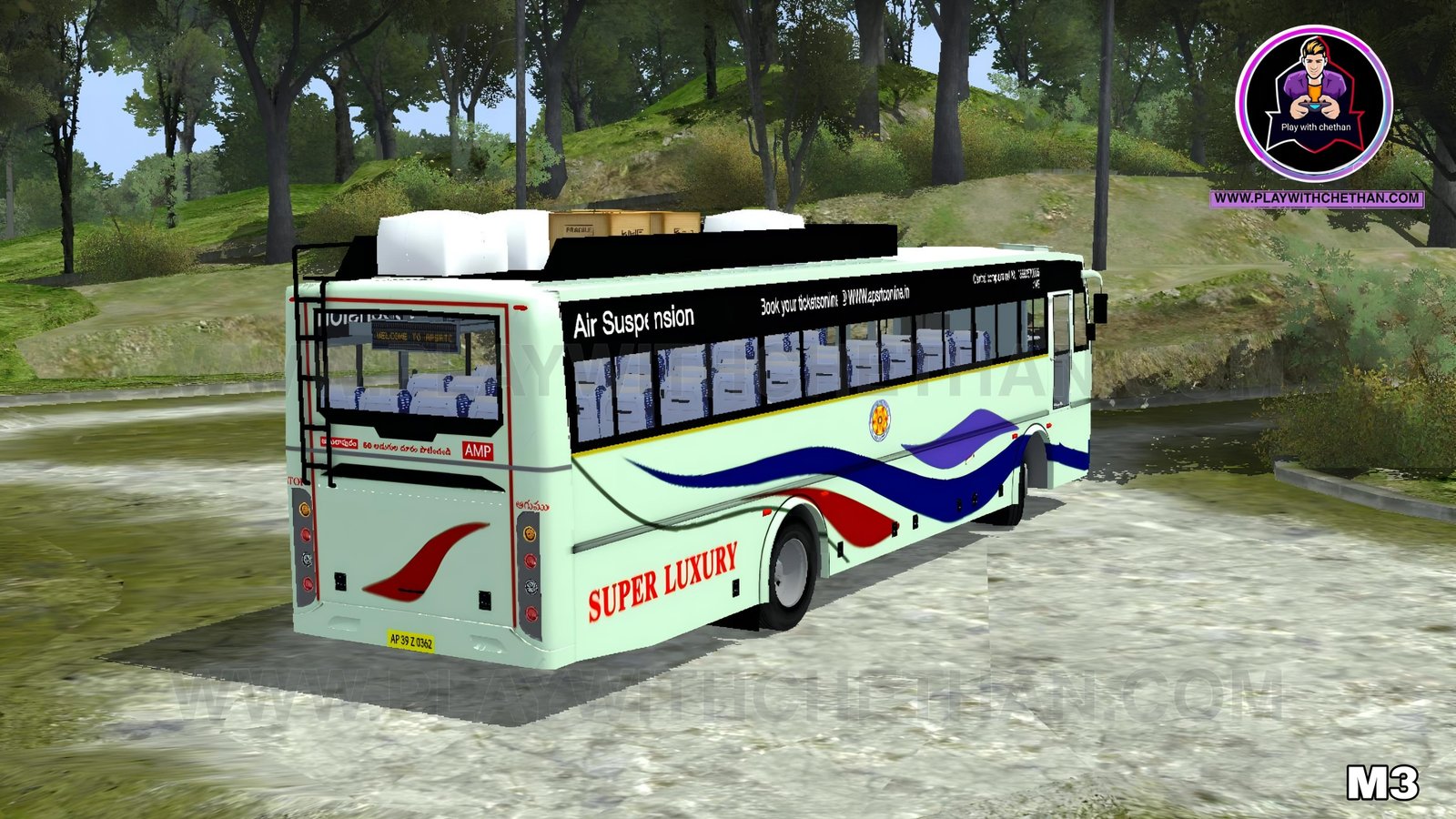 APSRTC SUPER LUXURY tata bs6 for bus simulator Indonesia (BUSSID) - Gallery 3