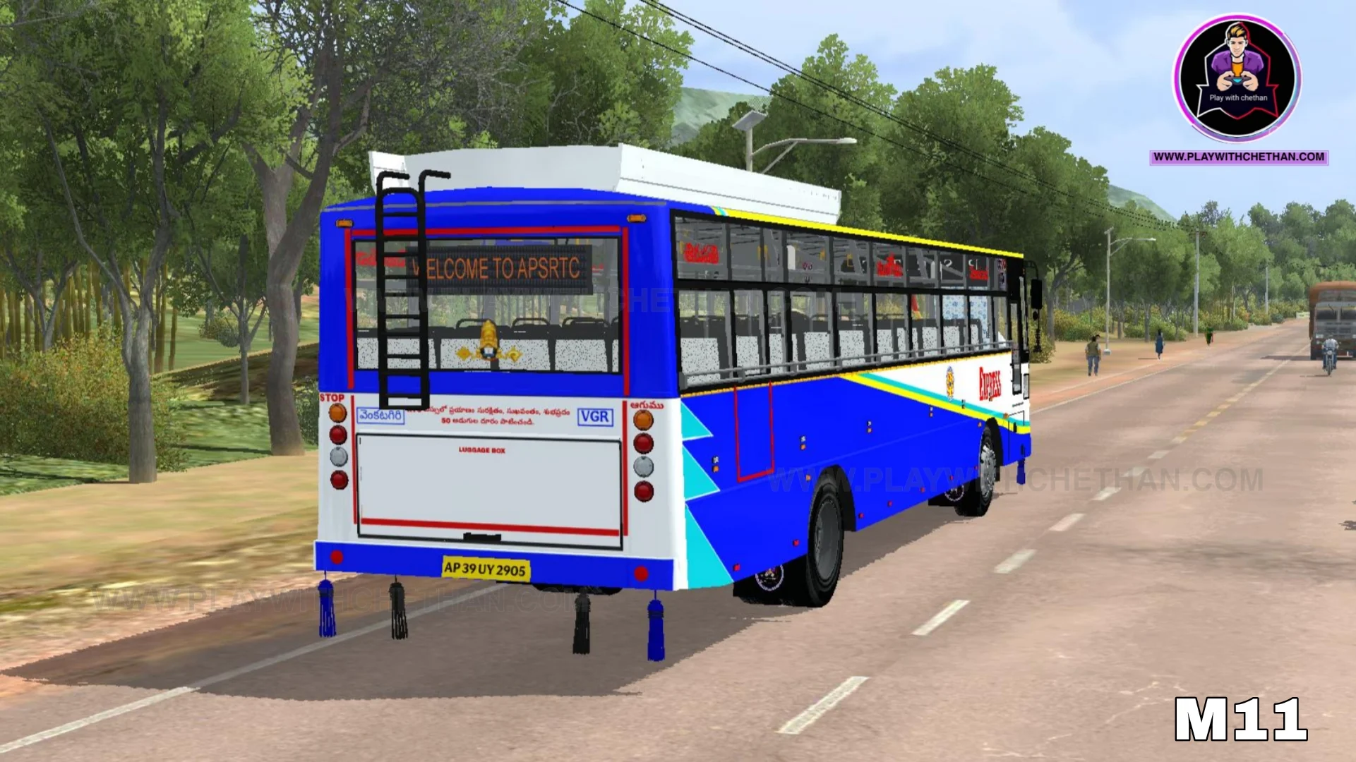 APSRTC EXPRESS ASHOK LEYLAND BS6 MODIFIED BUS MOD FOR BUSSID & BUSSIN - Gallery 3