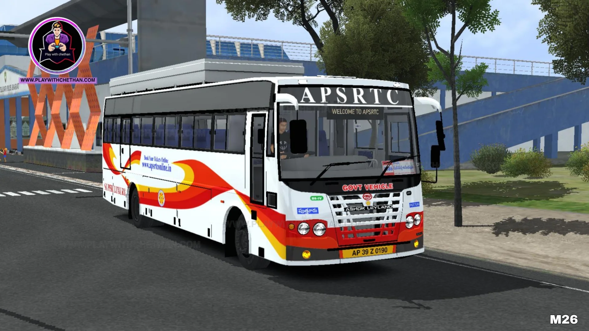 apsrtc super luxury amba coach ashok leyland bs4 & tata bs4 normal bus mods for bussid & bussin