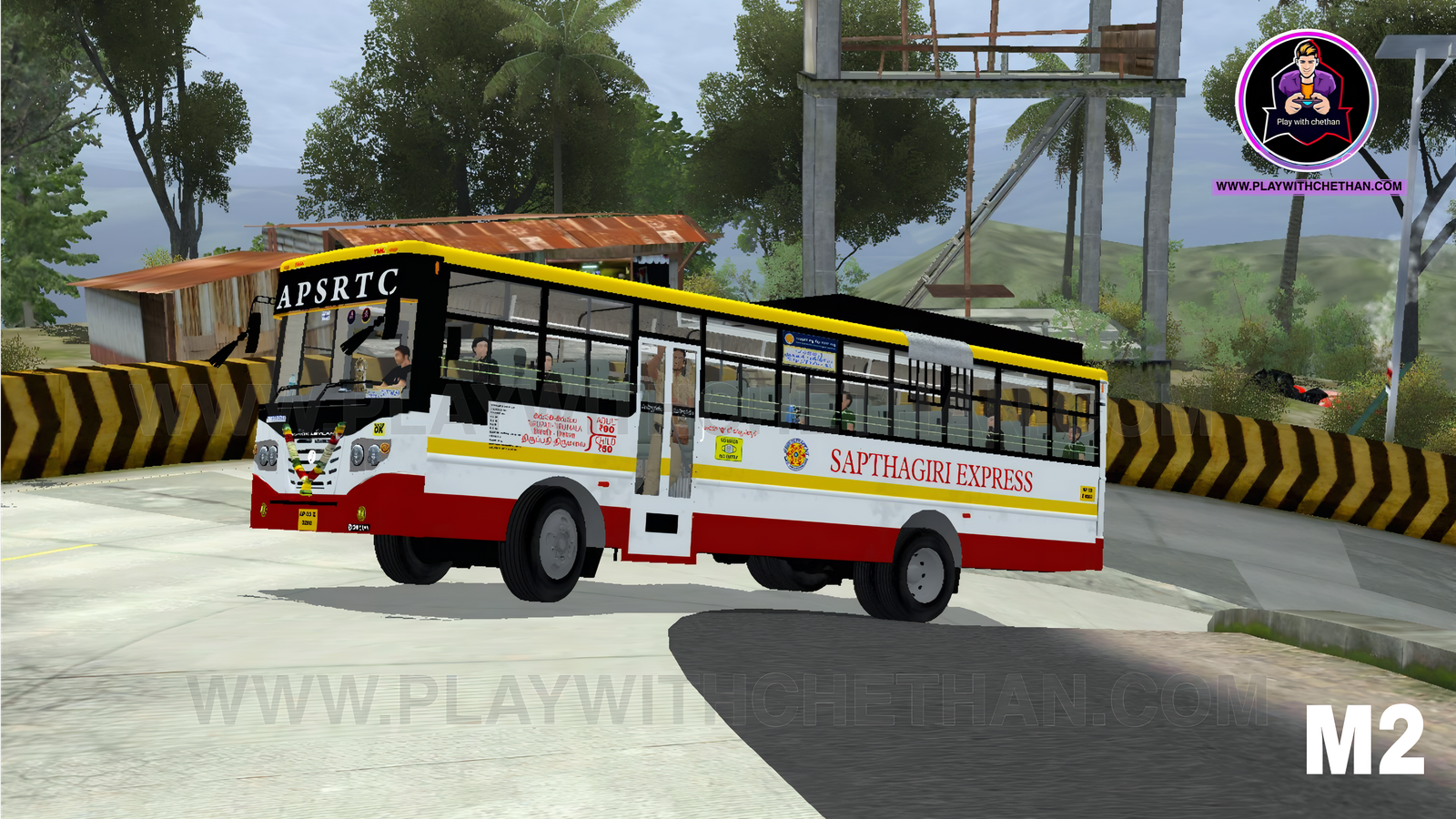 APSRTC SAPTHAGIRI EXPRESS Ashok Leyland bs3 BUS MOD for bus simulator Indonesia (BUSSID) - Gallery 8