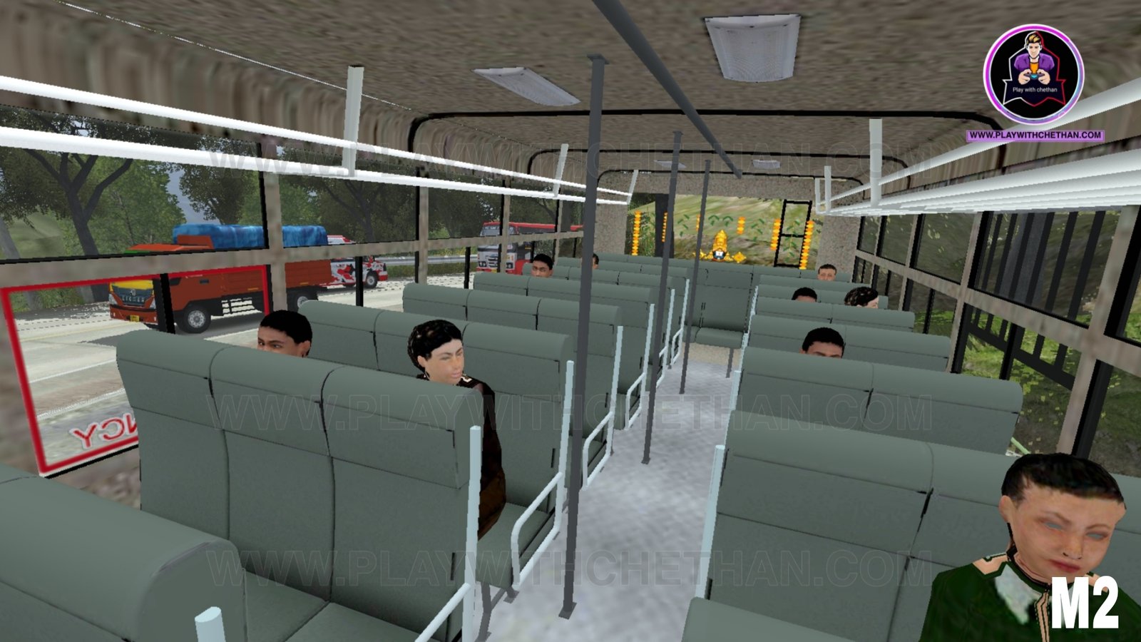 APSRTC SAPTHAGIRI EXPRESS Ashok Leyland bs3 BUS MOD for bus simulator Indonesia (BUSSID) - Gallery 5