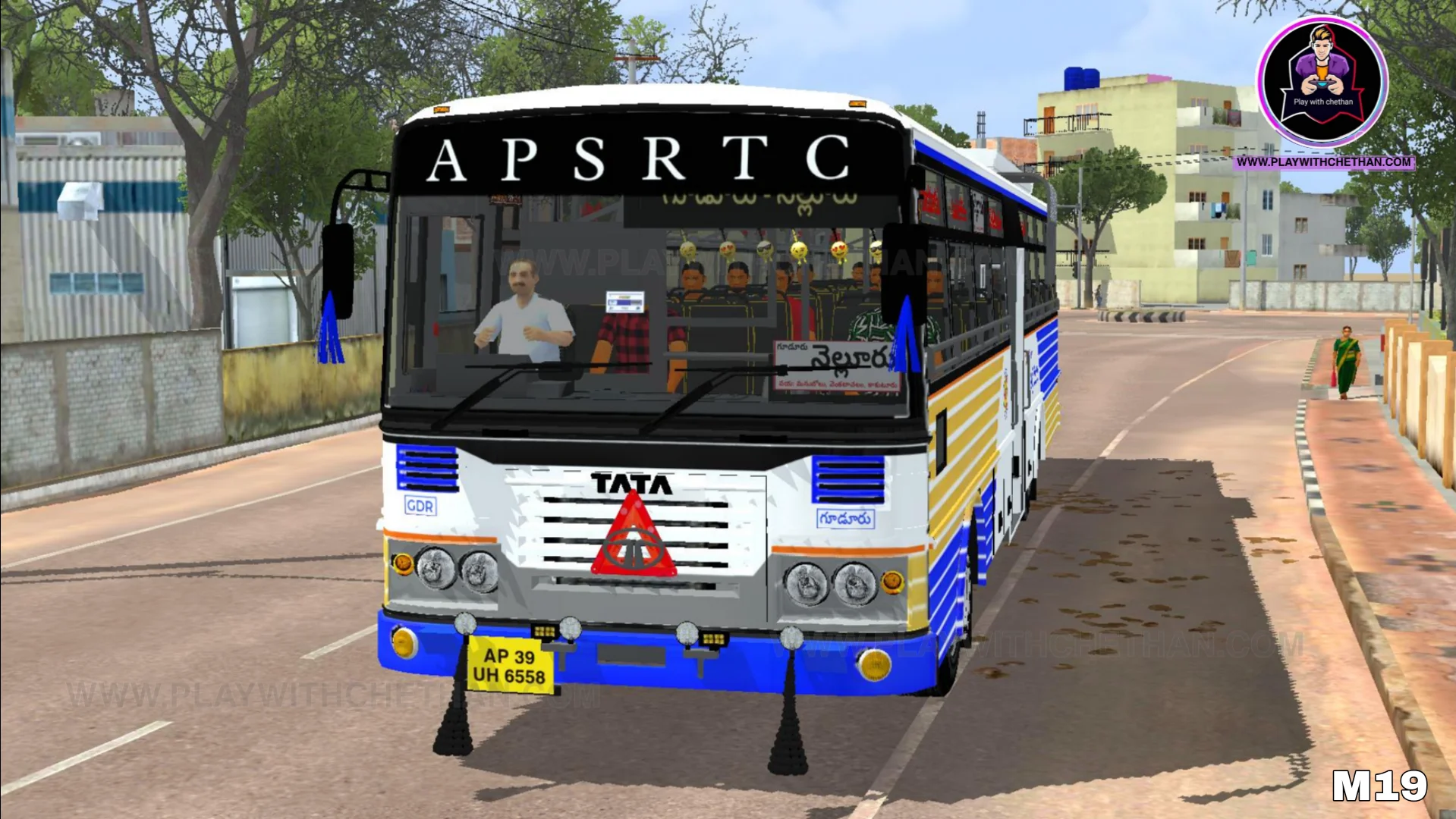 apsrtc ultra pallevelugu Tata bs6 bus mod for BUSSID & BUSSIN