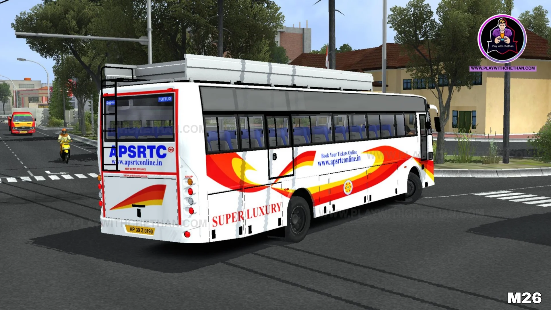 apsrtc super luxury amba coach ashok leyland bs4 & tata bs4 normal bus mods for bussid & bussin - Gallery 6