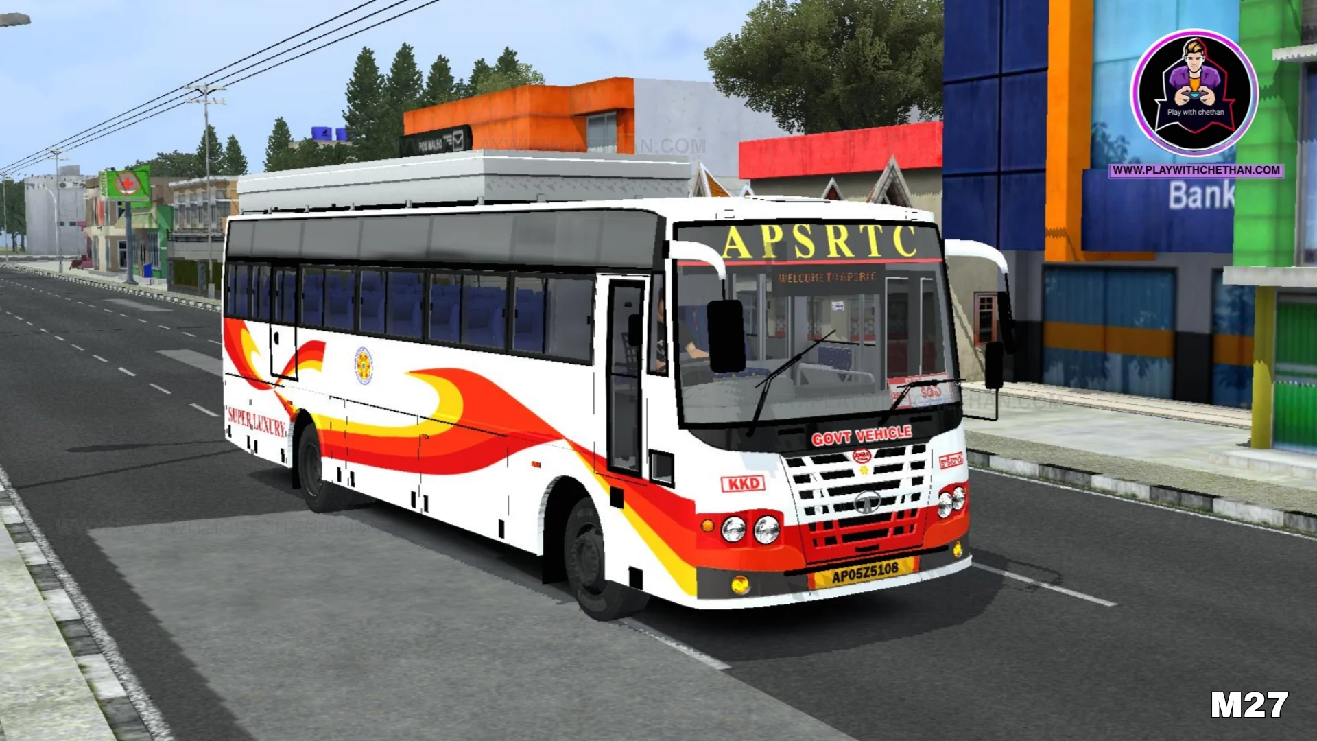 apsrtc super luxury amba coach ashok leyland bs4 & tata bs4 normal bus mods for bussid & bussin - Gallery 4