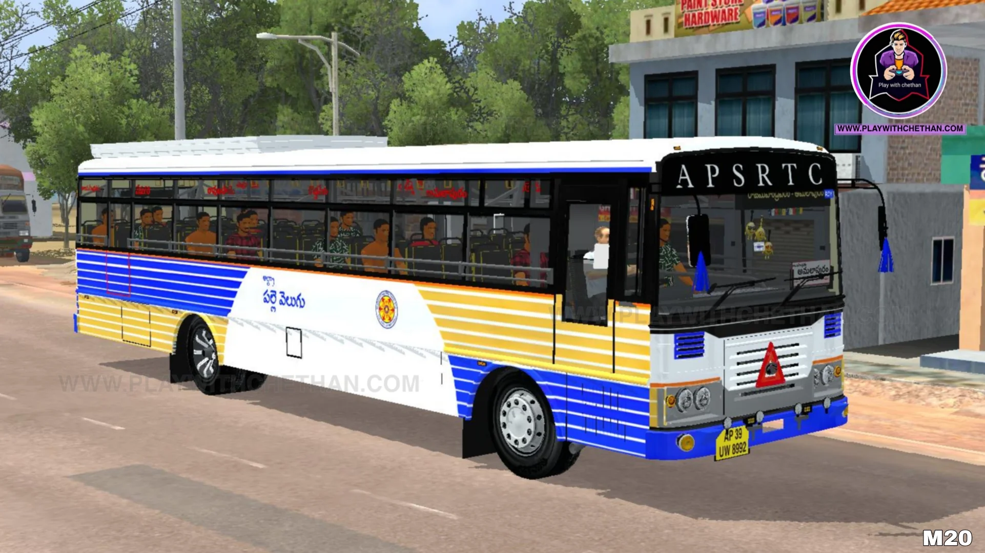 apsrtc ultra pallevelugu eicher bs6 bus mod for BUSSID & BUSSIN - Gallery 2