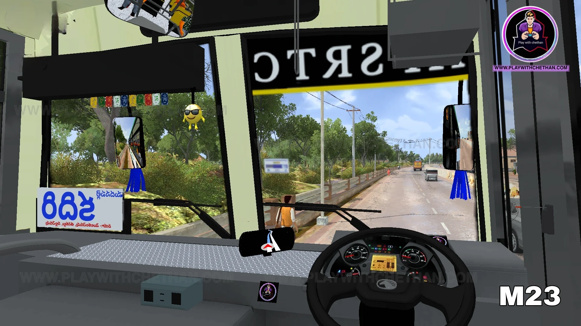 apsrtc pallevelugu eicher bs6 bus mod for BUSSID & BUSSIN - Gallery 3