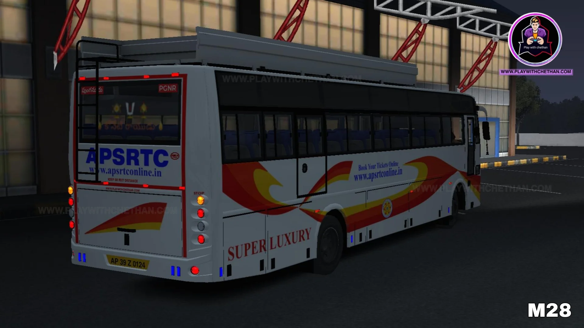 apsrtc super luxury amba coach bs4 modified bus mods for bussid & bussin - Gallery 17