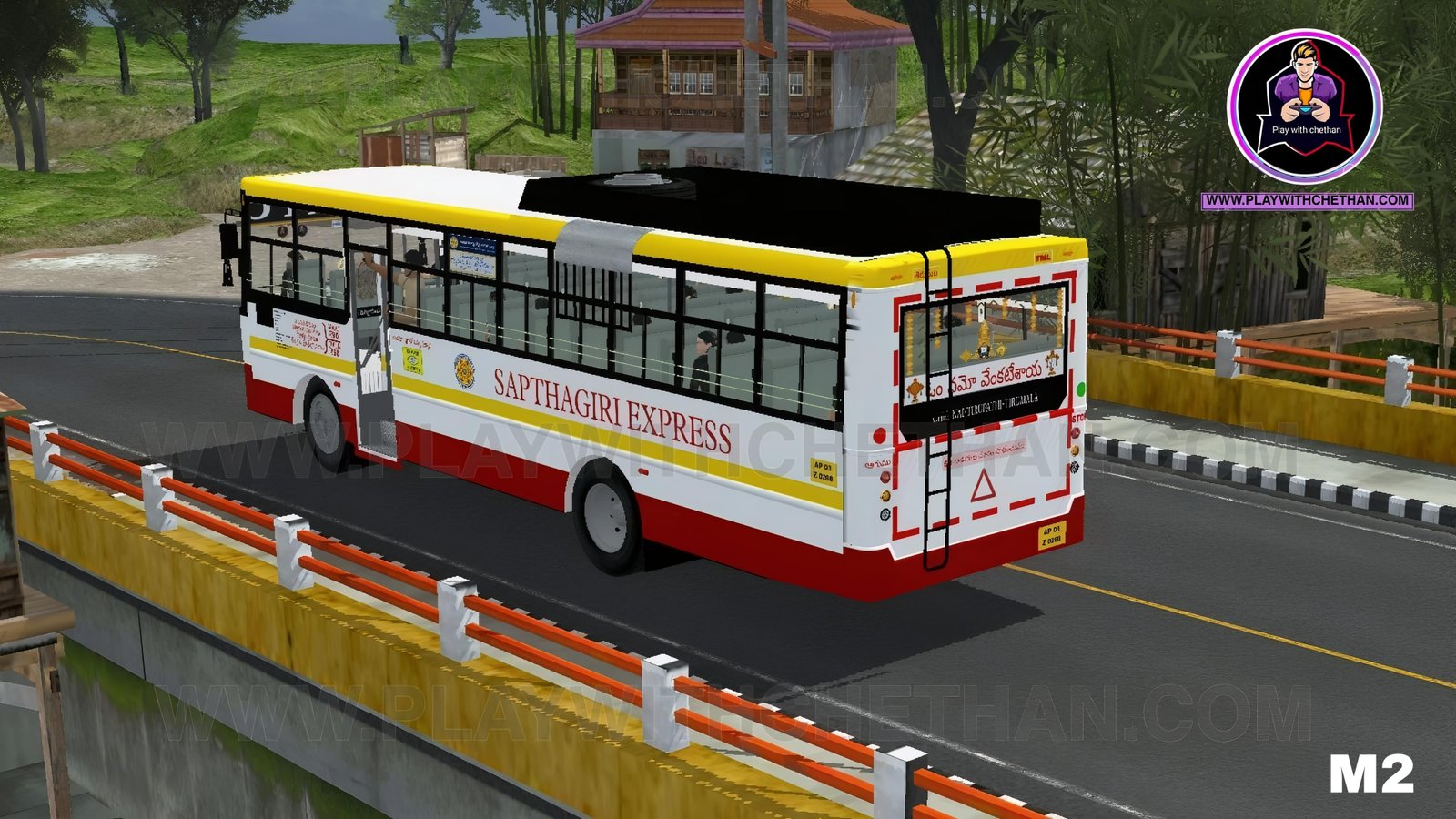 APSRTC SAPTHAGIRI EXPRESS Ashok Leyland bs3 BUS MOD for bus simulator Indonesia (BUSSID)