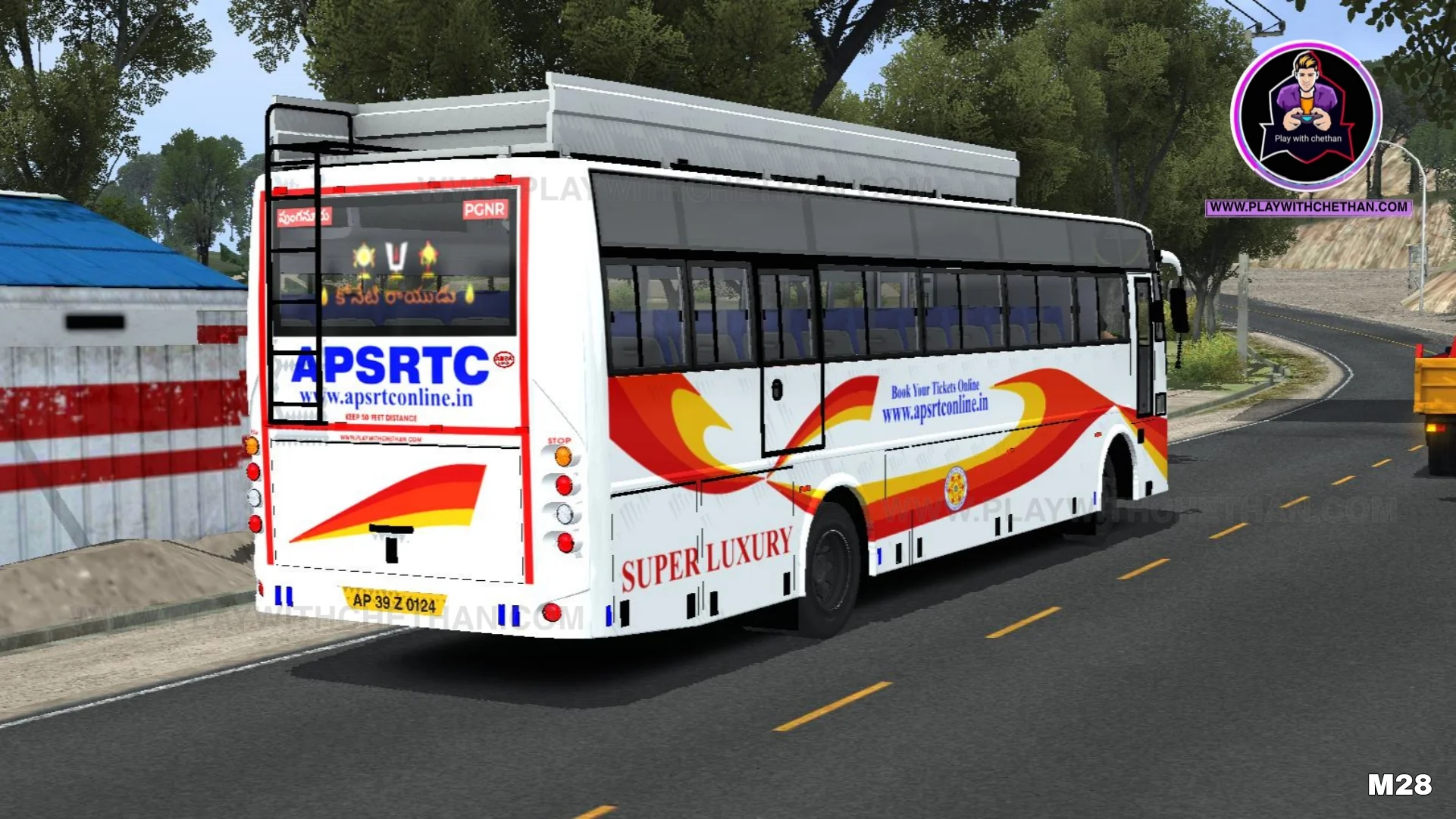 apsrtc super luxury amba coach bs4 modified bus mods for bussid & bussin - Gallery 3