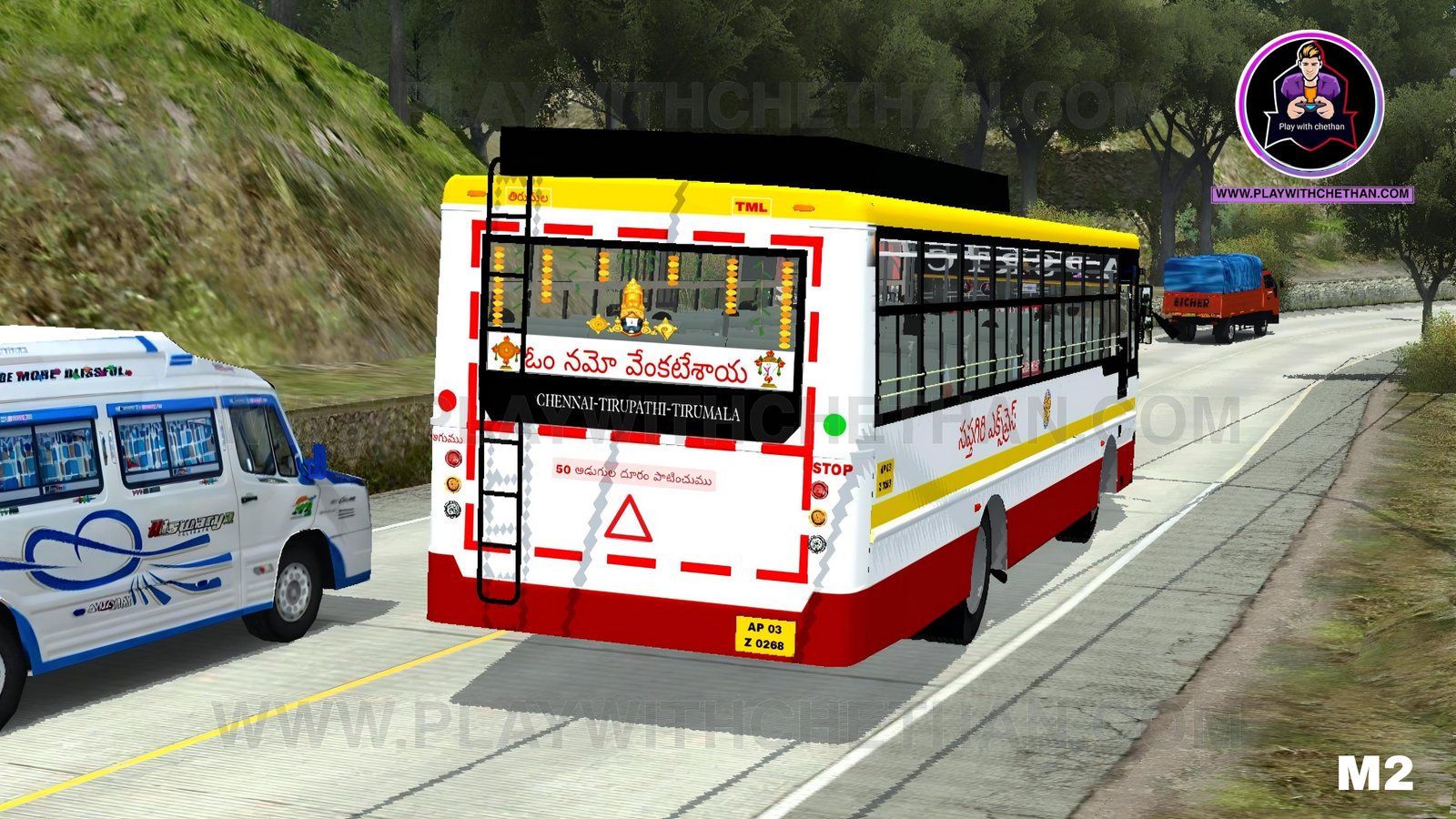 APSRTC SAPTHAGIRI EXPRESS Ashok Leyland bs3 BUS MOD for bus simulator Indonesia (BUSSID) - Gallery 2