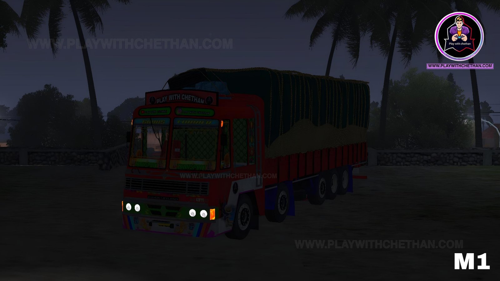 Ashok Leyland 16 wheel lorry mod bus simulator Indonesia (BUSSID) - Gallery 5