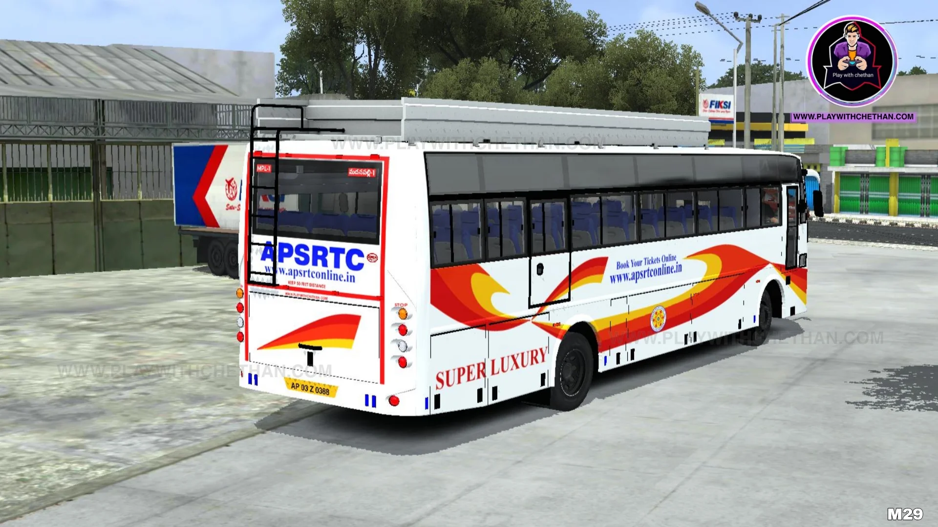 apsrtc super luxury amba coach bs4 modified bus mods for bussid & bussin - Gallery 8