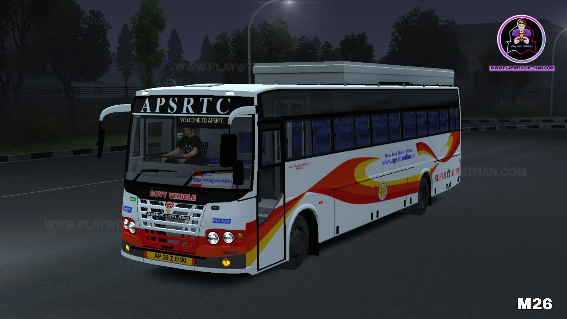 apsrtc super luxury amba coach ashok leyland bs4 & tata bs4 normal bus mods for bussid & bussin - Gallery 11